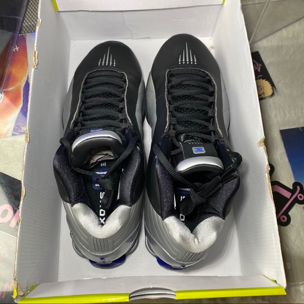🆕 Nike Vince Carter Shox BB4 'Metallic Silver' - Picture 4 of 10